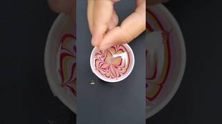 wait for End ️ Water Marble Nailart tutorial #nailart #nailideas #shorts