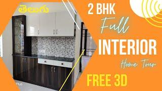 #2bhk flat #Interiors work #Woodwork #falseceiling #Telugu #budget #Homedesign #Hyderabad 9000211137