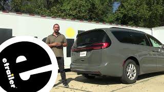 Install: etrailer Trailer Hitch Receiver on a 2022 Chrysler Pacifica