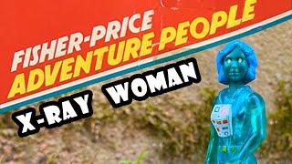 Fisher-Price Adventure People X-Ray Woman action figure #378 1979 1981