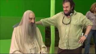 The Hobbit BTS Sir Christopher Lee returns (RIP A LEGEND)