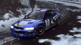 DiRT Rally 2.0 PS 5 Gamepad, Subaru impreza S4 Monte-Carlo stage 4