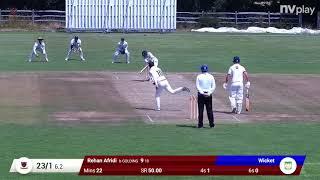 Nomads vs Three Bridges 1 minute highlights!! Sussex premier league cricket match. #cricket