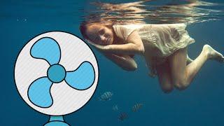 UNDERWATER FAN SOUND = Fall Asleep Instantly