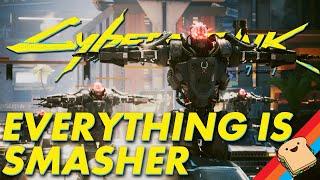 I Turned Everything Into the Hardest Boss Adam Smasher in CYBERPUNK 2077!