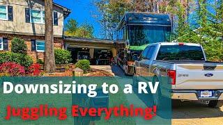 Big Road Adventure Downsize VLOG 2020 - Going Full Time RV