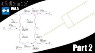 Wilkinson Power Divider Circuit Simulations - Part 2 - AWR Microwave Office V16.0 Tutorial