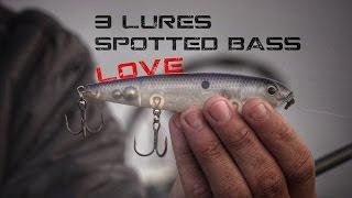 3 Top Fishing Lure Picks for Spotted Bass