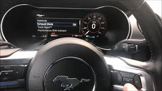 How to Turn on Active Exhaust on 2019 Ford Mustang GT