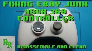 Xbox 360 Controller - Disassemble and clean - Fixing eBay Junk