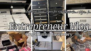 Entrepreneur Vlog Ep. 8 | New Storage | Organizing Inventory