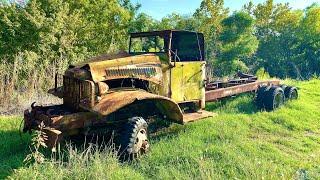 I Found An International Truck In The Woods! WW2 Era? Navy?