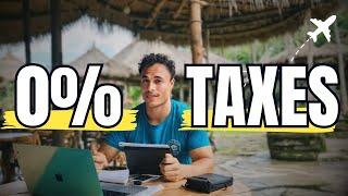 How to Live TAX FREE as a Digital Nomad (LEGALLY!)  Best Tax Residencies for Remote Workers