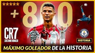  CRISTIANO RONALDO  La Leyenda del MAYOR GOLEADOR de la HISTORIA del Fútbol  DOCUMENTAL