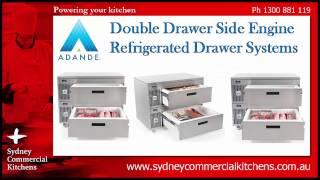 Adande Double Drawer Side Engine Refrigerated Drawer Systems