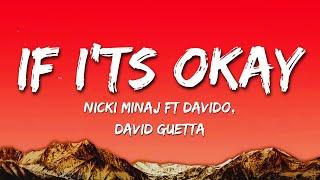 Nicki Minaj - If It's Okay (Lyrics) Ft Davido, David Guetta