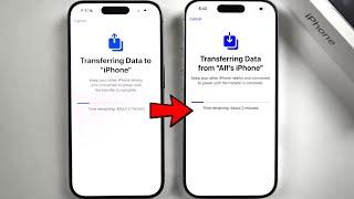 How To Transfer Data from old iPhone to iPhone 16 Pro (All Data)