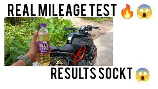 duke 250 bs6mileage test after 3rd service results sockt 