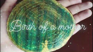 'Birth of a mother' painting process | Speed painting time lapse | Gaia art, Pachelbel - Canon In D