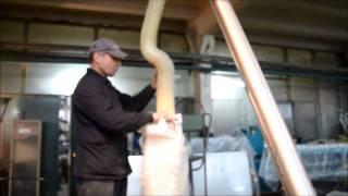Шнековый транспортер для сыпучих продуктов