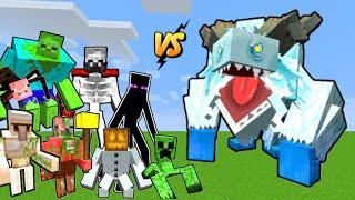 Frostmaw Vs Mutant Monsters in Minecraft