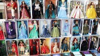 Disney Limited Edition Dolls Collection Tour - All 37 of them! March 2018