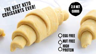 Keto Healthy Croissants Recipe | Low Carb Croissants