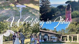 Wedding in Italy 義大利的婚禮，猜猜誰接到捧花了～