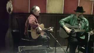 DAVID EVANS - COUNTRY BLUES CONCERT IN FRANCE - Jam with Michel Lelong