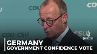 Germany political collapse: Government confidence vote set for December 16