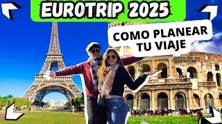 ️ VIAJA A EUROPA en 2025 || BARATO y Paso a Paso!!