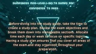 #dumpsboss  MCD-Level1-Delta Study Guide: Effective Test Prep