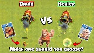 Healer Vs Druid | Which one should you choose? (Clash of Clans)