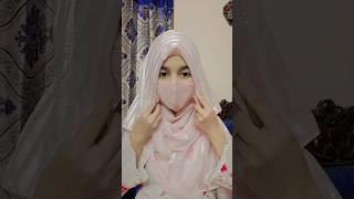 easy and simple hijab style | #hijabtutorial #hijabstyle #shorts #shortvideo