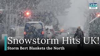 England and Scotland Covered in Snow as Storm Bert Passes Through | DRM News | AL11