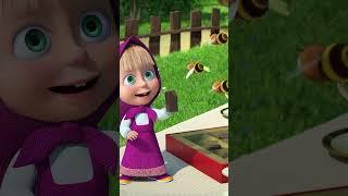 Even bees love chocolate!  #Wellbeeing #MashaAndTheBear #Shorts #cartoonforkids #kids