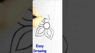 flower drawing pattern | Flowers Pattern Drawing Tutorial, Drawing for Beginners