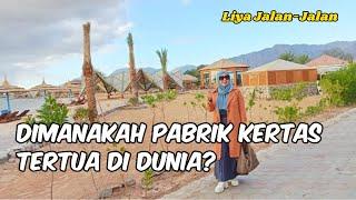 Explore Mesir : Menemukan pabrik kertas tertua di dunia