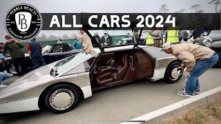 ALL CARS |  PEBBLE BEACH TOUR Line Up | 2024 Monterey Car Week