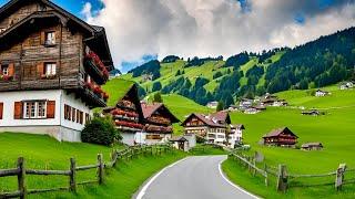 Driving In Switzerland Countryside _ Spectacular Mountain View In Appenzell