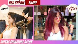 Red Wine Balagaye Hair Color