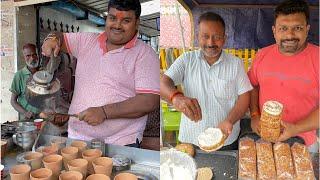 India Ka Famous Banarsi Chai Wala aur Pehelwan Ka White Butter Toast