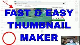 TubeBuddy ThumbNail Generator | Easy Thumbnail Creation HowTo