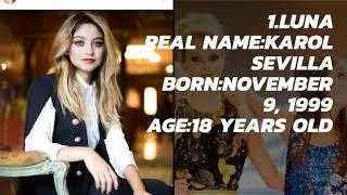 Stars cove Soy Luna From oldest to youngest