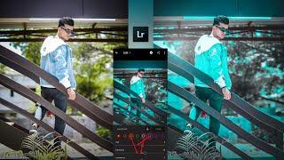 Moody Teal & Black Photo Editing In Lightroom | New Lightroom editing | Lightroom mobile tutorial