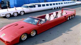 Top 15 Unbelievably LONG Limousines and Limos