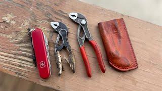 Knipex XS Pliers & Victorinox Super Tinker Combo Review after over a year of use