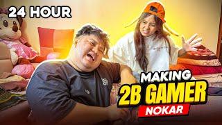 Little Bhumika Making 2B Gamer NOKAR For 24 Hours Challenge Beijjat Gardiyo 