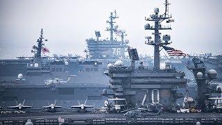 Most Powerful Concentration Of Naval Power Ever: USS Vinson, USS Reagan Together In Sea Of Japan