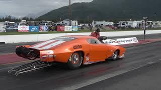 Phil Hubbard is the new Pro Mod Doorslammer record holder at Alaska Raceway Park 2024